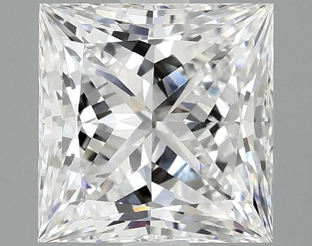 2.08 Carat Princess Shaped Ideal Cut VVS2 IGI Certified Lab Grown Diamond