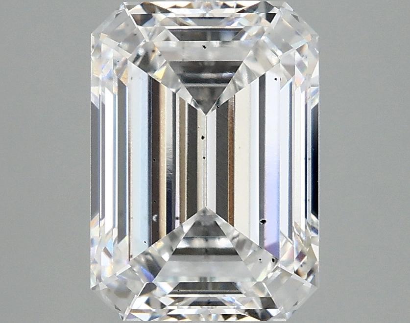 3.07 Carat Emerald Shaped Ideal Cut SI1 IGI Certified Lab Grown Diamond