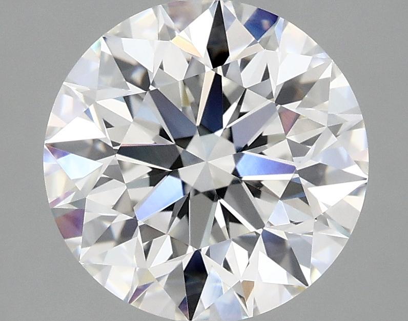 3.08 Carat Round Shaped Excellent Cut VVS2 IGI Certified Lab Grown Diamond