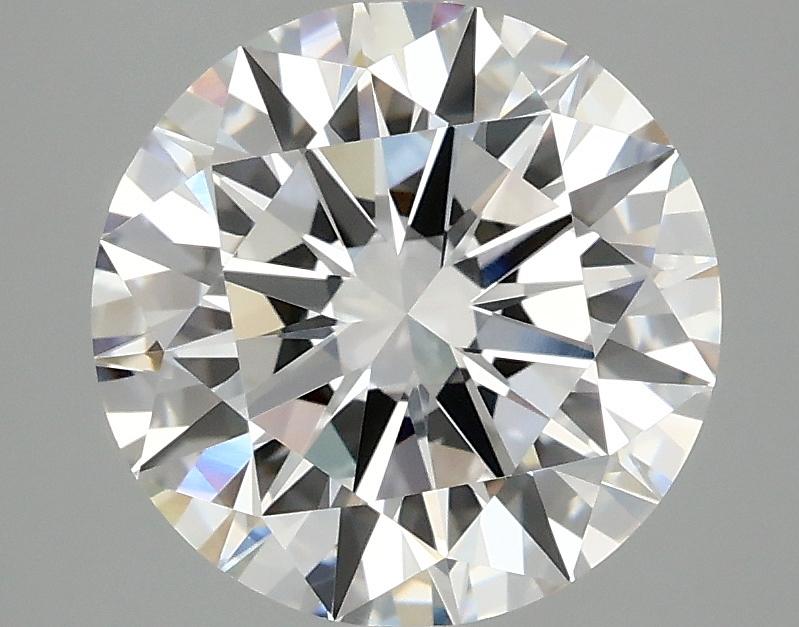 3.08 Carat Round Shaped Excellent Cut VVS2 IGI Certified Lab Grown Diamond