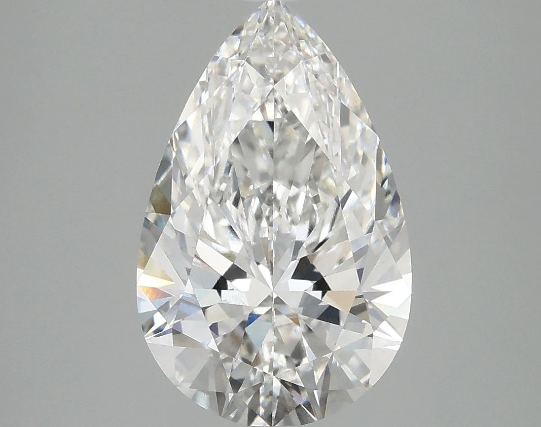 3.06 Carat Pear Shaped Ideal Cut VS1 IGI Certified Lab Grown Diamond