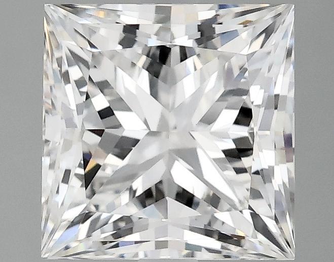 2.5 Carat Princess Shaped Ideal Cut VVS2 IGI Certified Lab Grown Diamond