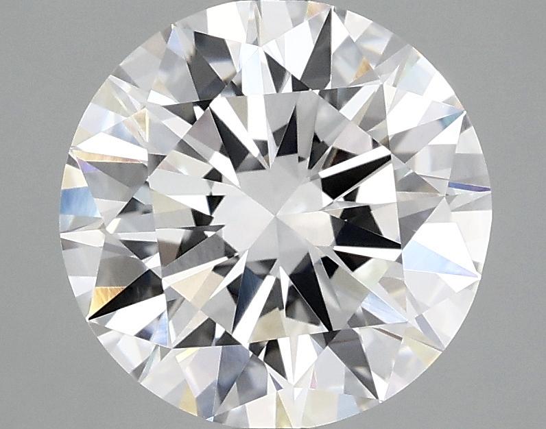 3.01 Carat Round Shaped Excellent Cut VVS2 IGI Certified Lab Grown Diamond