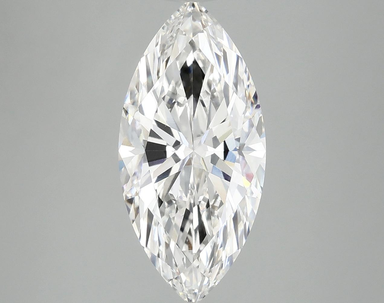 3.02 Carat Marquise Shaped Excellent Cut VS1 IGI Certified Lab Grown Diamond