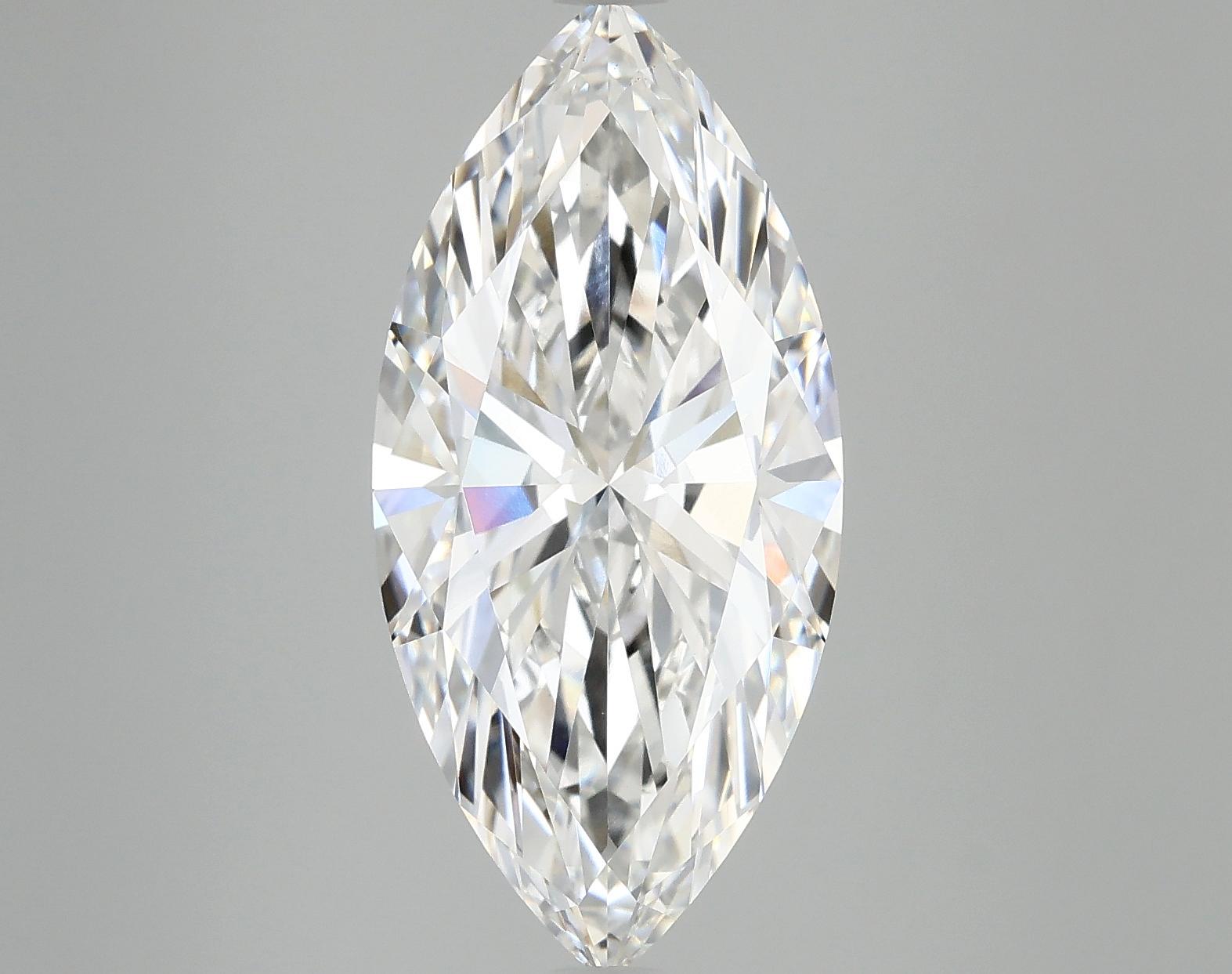 5.04 Carat Marquise Shaped Excellent Cut VS1 IGI Certified Lab Grown Diamond