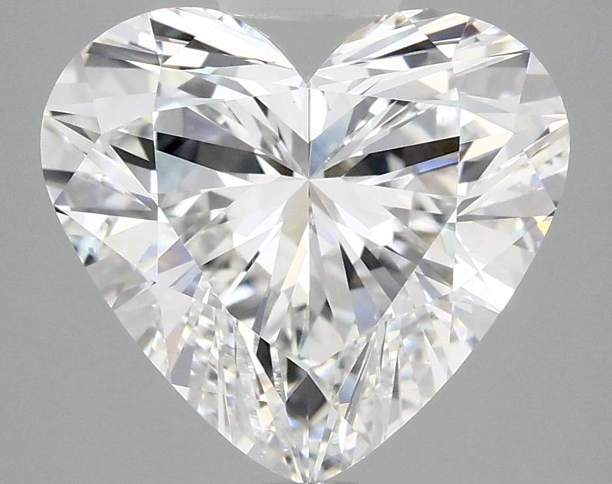 4.02 Carat Heart Shaped Ideal Cut VS1 IGI Certified Lab Grown Diamond