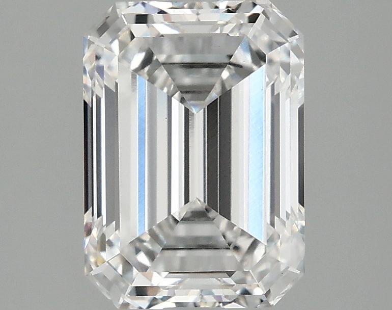 2.55 Carat Emerald Shaped Ideal Cut VS1 IGI Certified Lab Grown Diamond