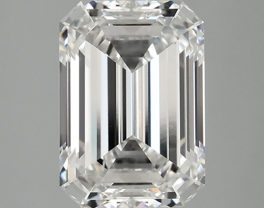 3.06 Carat Emerald Shaped Ideal Cut VVS2 IGI Certified Lab Grown Diamond