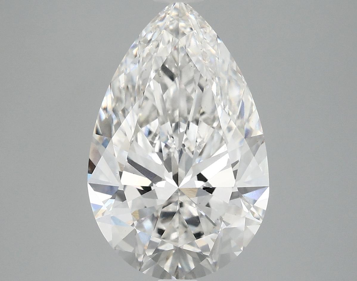 4.04 Carat Pear Shaped Ideal Cut VS1 IGI Certified Lab Grown Diamond