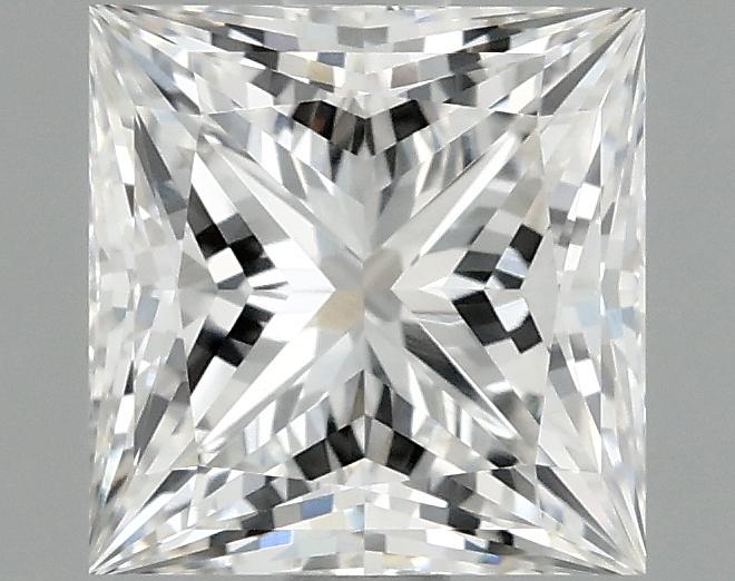 1.55 Carat Princess Shaped Ideal Cut VVS2 IGI Certified Lab Grown Diamond