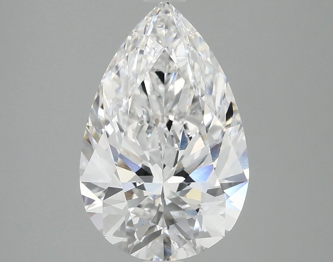 3.09 Carat Pear Shaped Ideal Cut VS1 IGI Certified Lab Grown Diamond