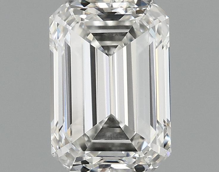0.98 Carat Emerald Shaped Ideal Cut VVS2 IGI Certified Lab Grown Diamond