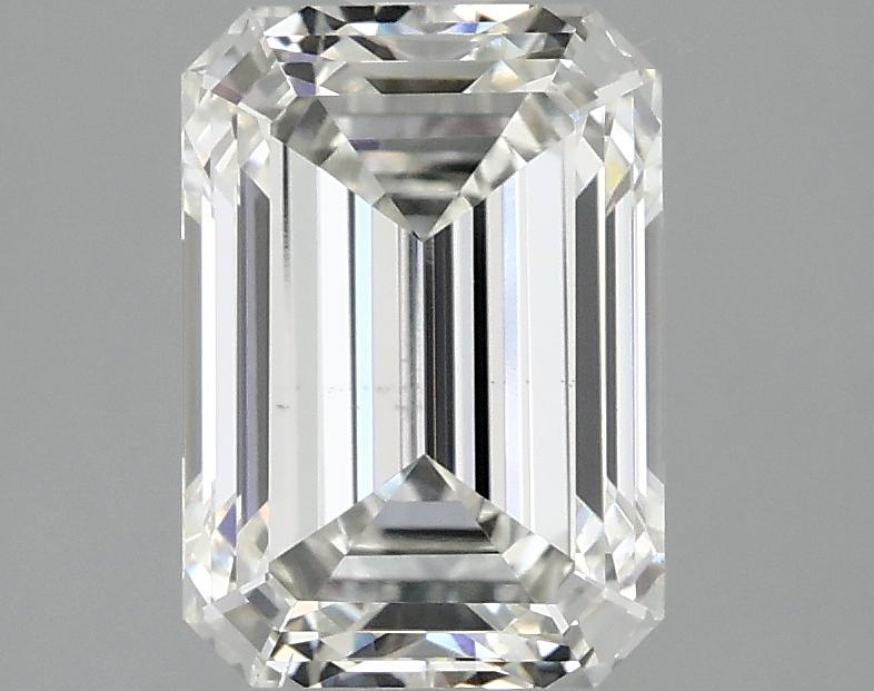 2.53 Carat Emerald Shaped Ideal Cut VS2 IGI Certified Lab Grown Diamond