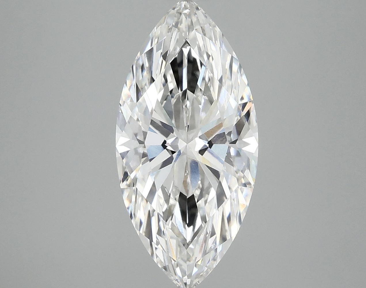 3.03 Carat Marquise Shaped Excellent Cut VS1 IGI Certified Lab Grown Diamond