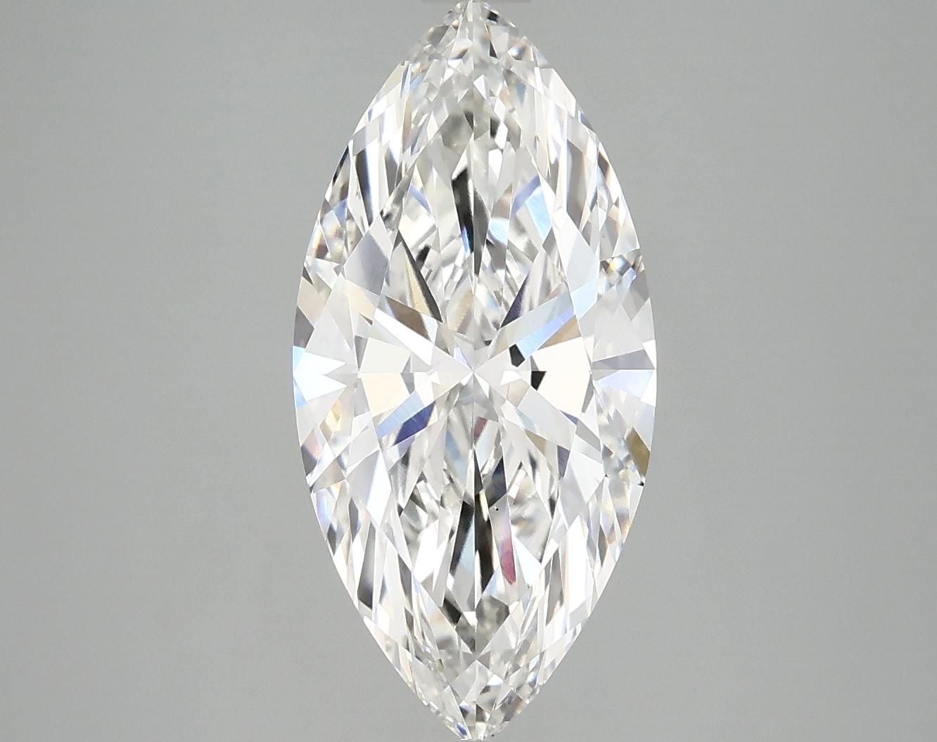 2.99 Carat Marquise Shaped Excellent Cut VS1 IGI Certified Lab Grown Diamond