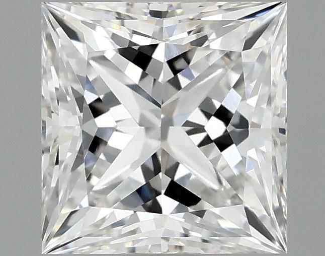 1.09 Carat Princess Shaped Ideal Cut VVS2 IGI Certified Lab Grown Diamond