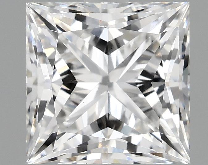 1.58 Carat Princess Shaped Ideal Cut VS2 IGI Certified Lab Grown Diamond
