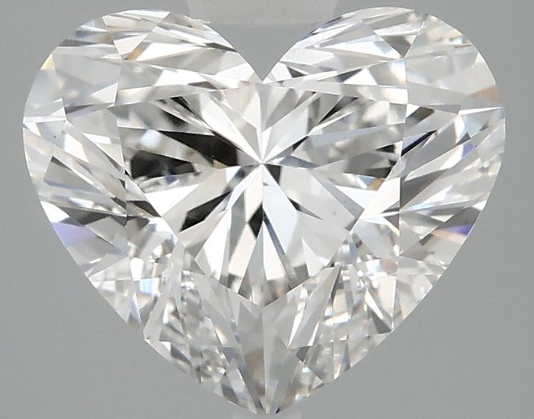3.05 Carat Heart Shaped Excellent Cut VS1 IGI Certified Lab Grown Diamond