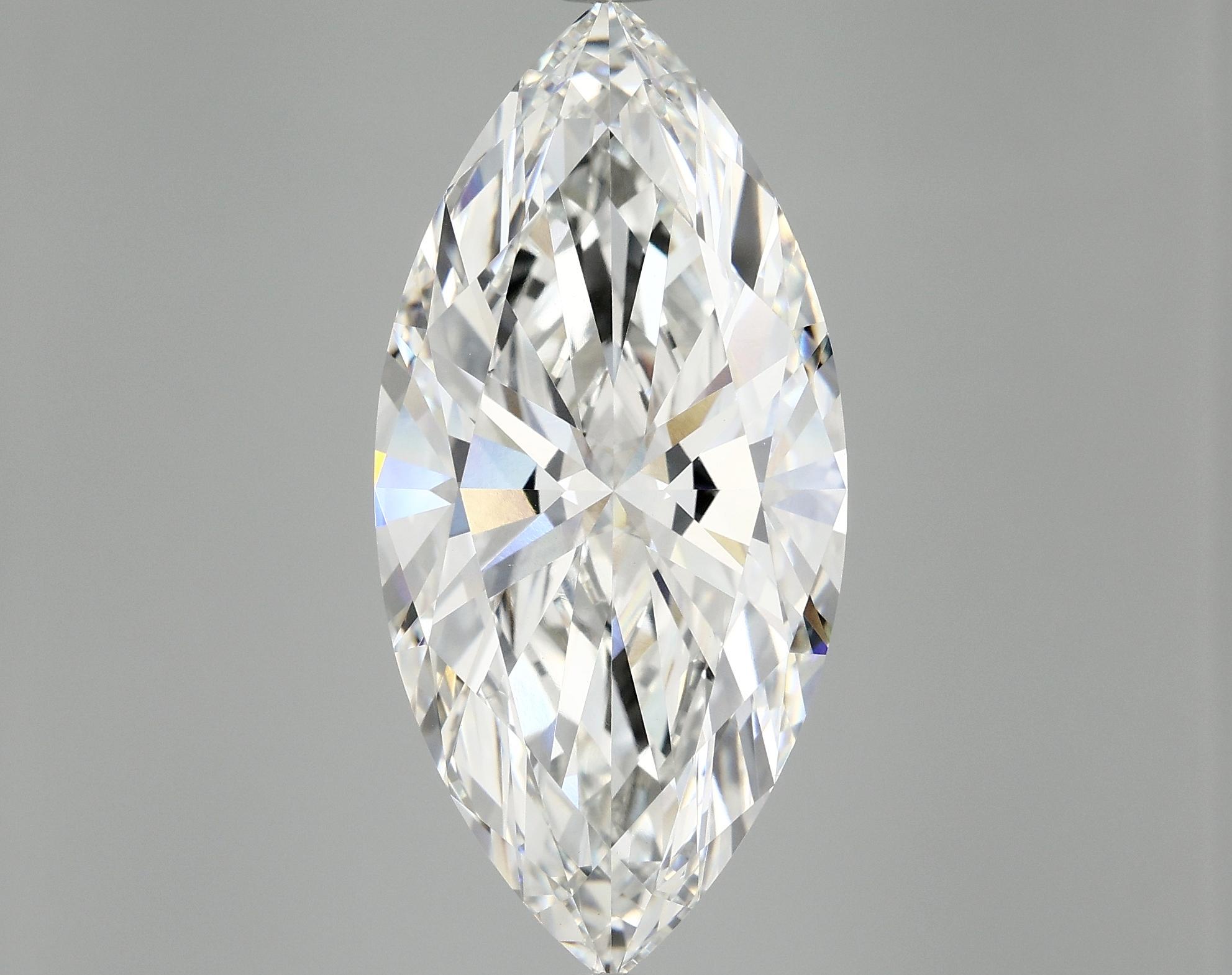 10.03 Carat Marquise Shaped Excellent Cut VVS2 IGI Certified Lab Grown Diamond