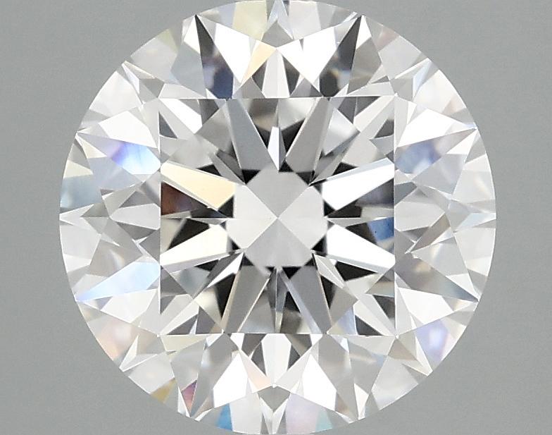 3.09 Carat Round Shaped Excellent Cut VVS2 IGI Certified Lab Grown Diamond
