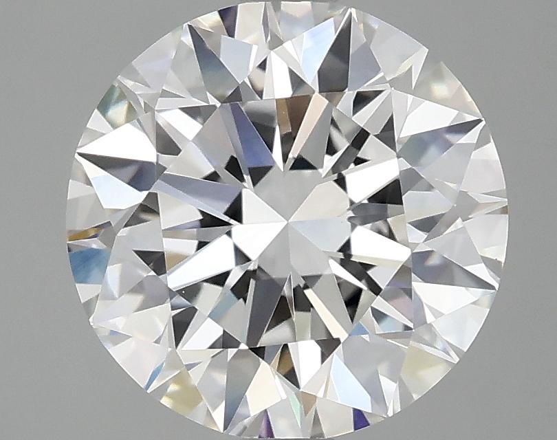 3.08 Carat Round Shaped Ideal Cut VVS2 IGI Certified Lab Grown Diamond
