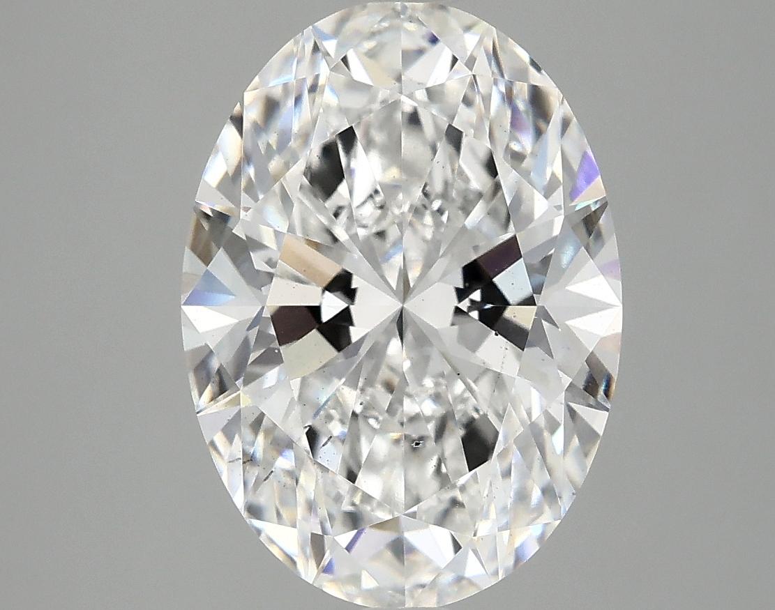 4.09 Carat Oval Shaped Ideal Cut SI1 IGI Certified Lab Grown Diamond