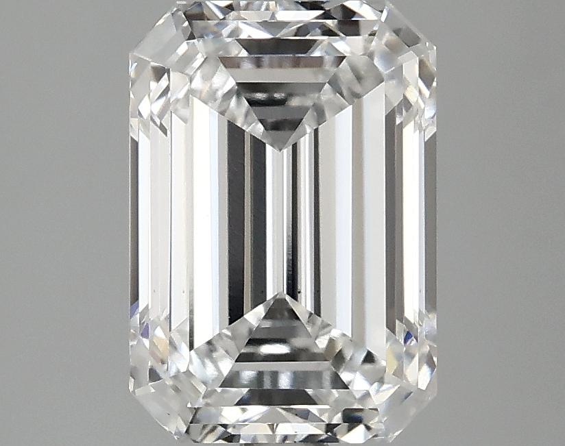 2.86 Carat Emerald Shaped Ideal Cut VS2 IGI Certified Lab Grown Diamond