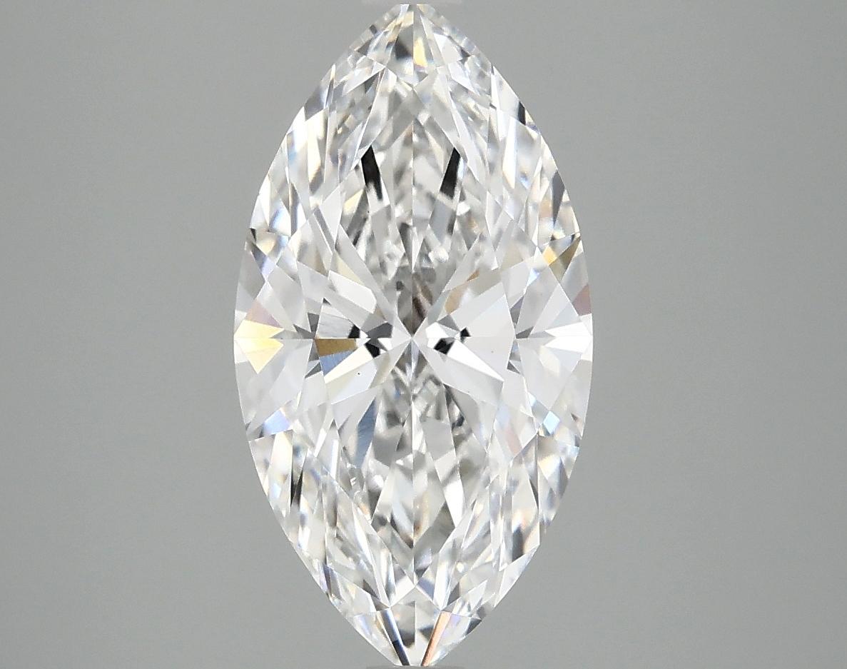 2.97 Carat Marquise Shaped Excellent Cut VS1 IGI Certified Lab Grown Diamond