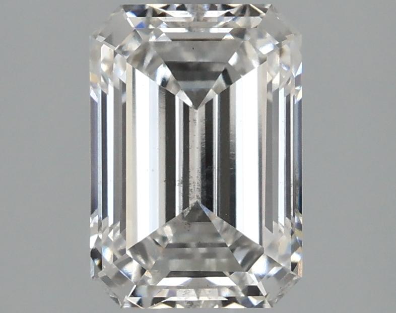 2.07 Carat Emerald Shaped Ideal Cut SI1 IGI Certified Lab Grown Diamond