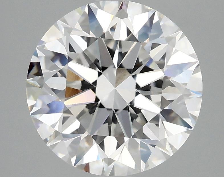 3.08 Carat Round Shaped Excellent Cut VS1 IGI Certified Lab Grown Diamond
