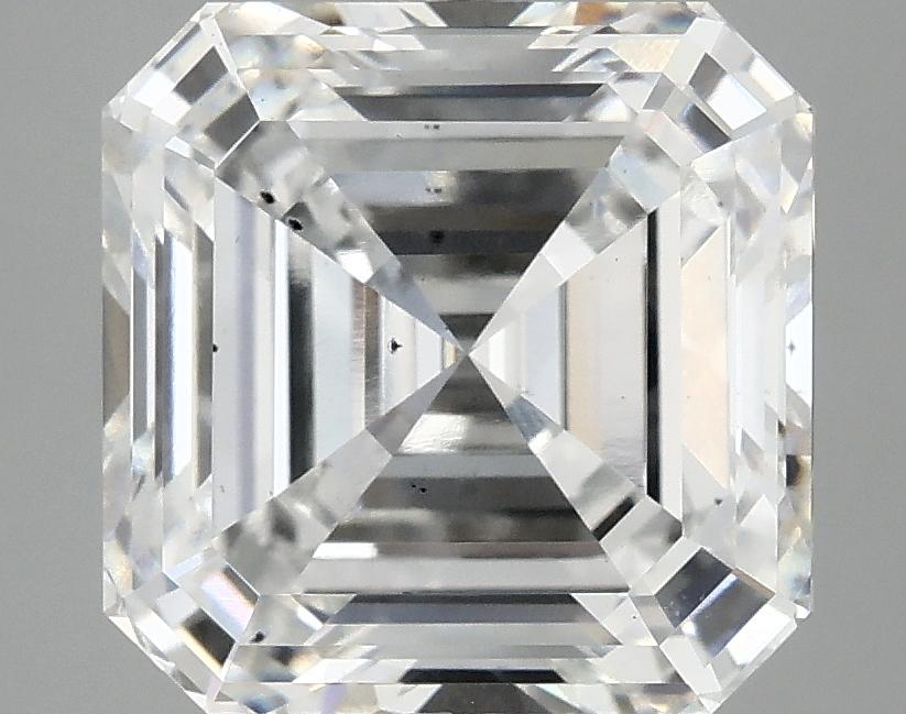 5.0 Carat Asscher Shaped Ideal Cut SI1 IGI Certified Lab Grown Diamond