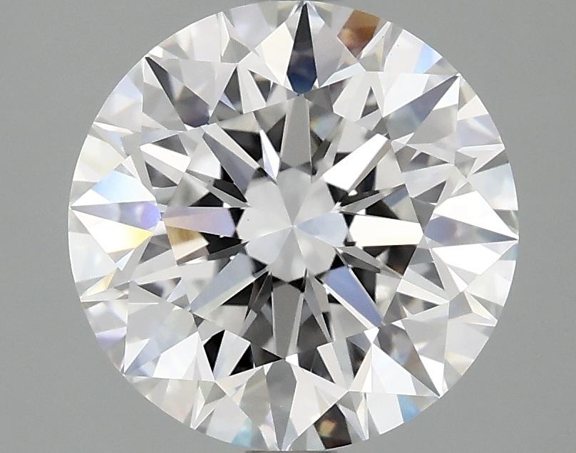 3.09 Carat Round Shaped Excellent Cut VVS2 IGI Certified Lab Grown Diamond