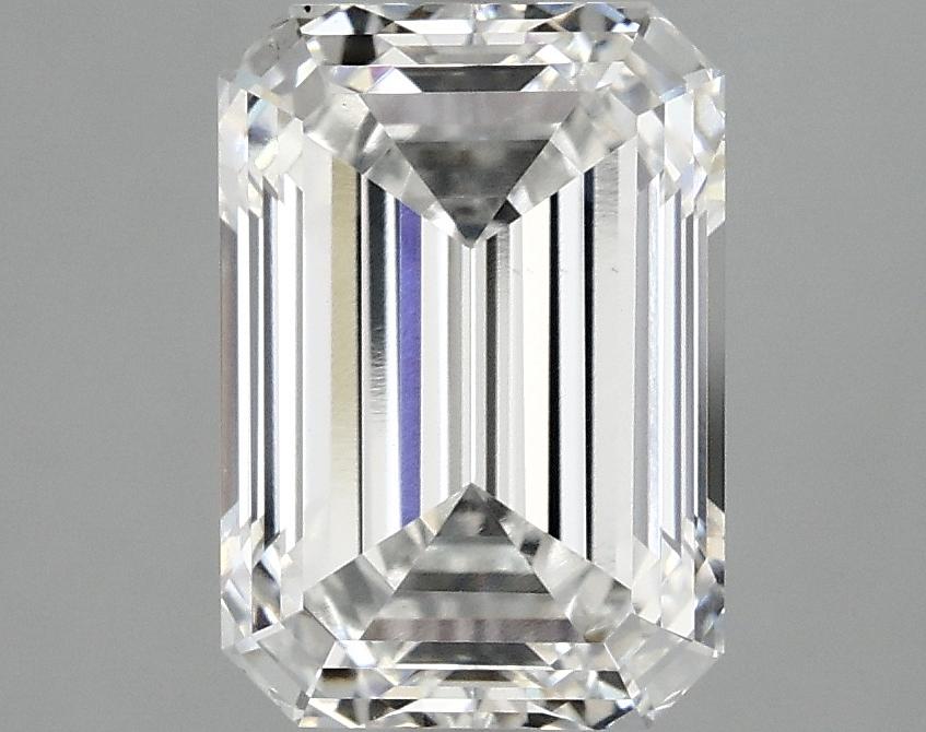 3.09 Carat Emerald Shaped Ideal Cut VS1 IGI Certified Lab Grown Diamond