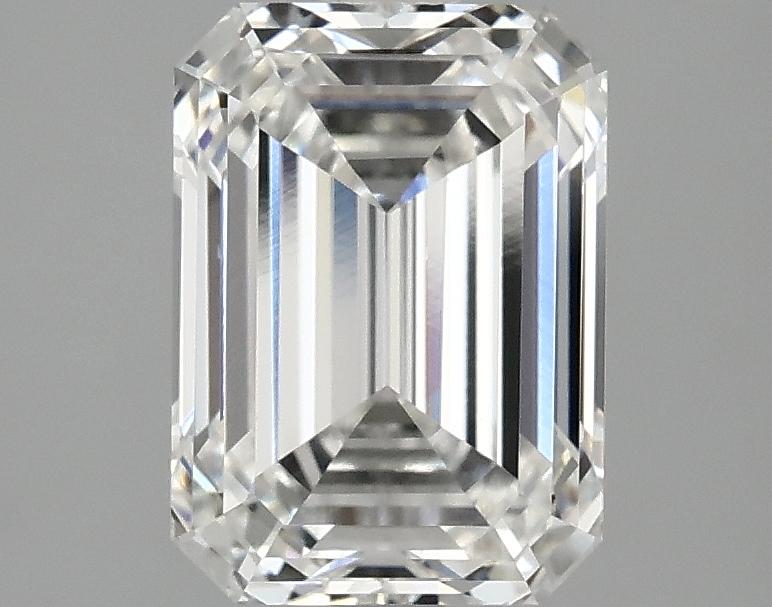 2.52 Carat Emerald Shaped Excellent Cut VS2 IGI Certified Lab Grown Diamond