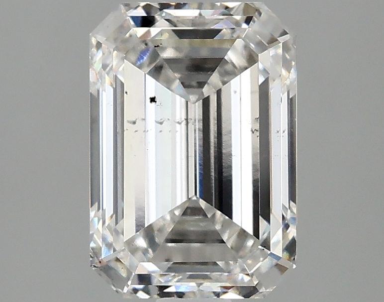 2.28 Carat Emerald Shaped Ideal Cut SI1 IGI Certified Lab Grown Diamond