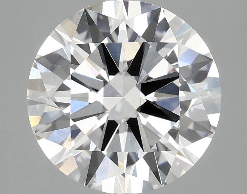 2.96 Carat Round Shaped Excellent Cut VVS2 IGI Certified Lab Grown Diamond