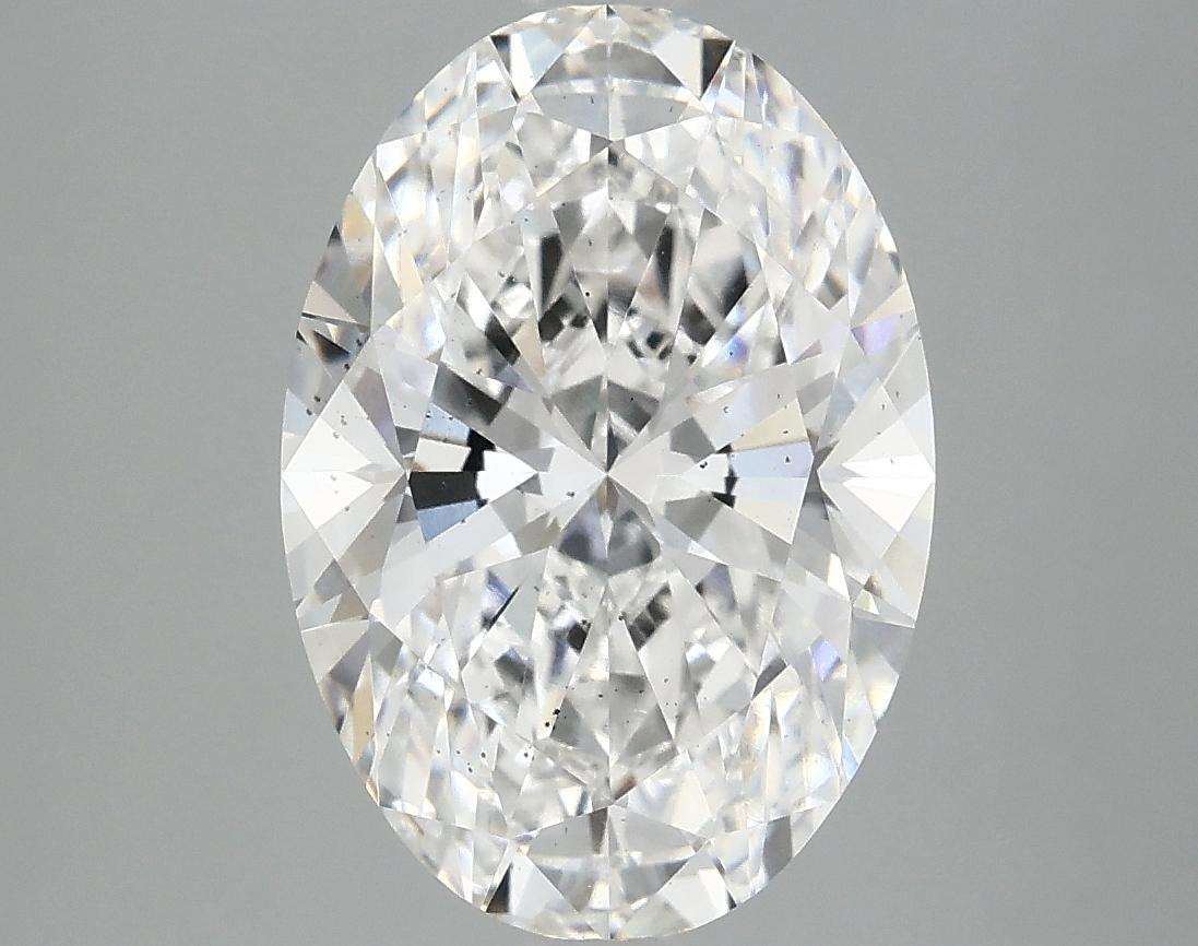 4.02 Carat Oval Shaped Ideal Cut SI1 IGI Certified Lab Grown Diamond