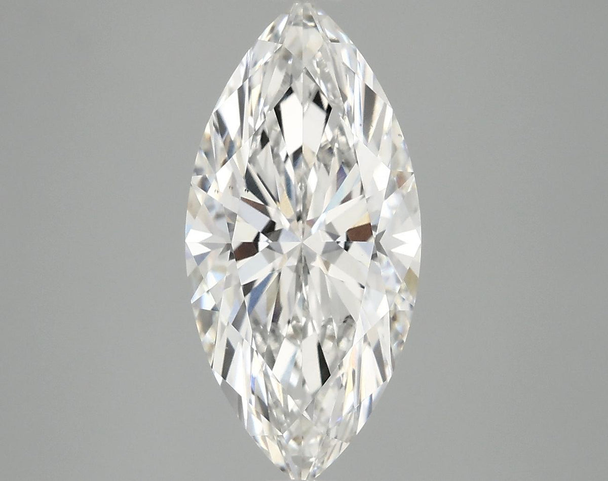3.1 Carat Marquise Shaped Excellent Cut VVS2 IGI Certified Lab Grown Diamond