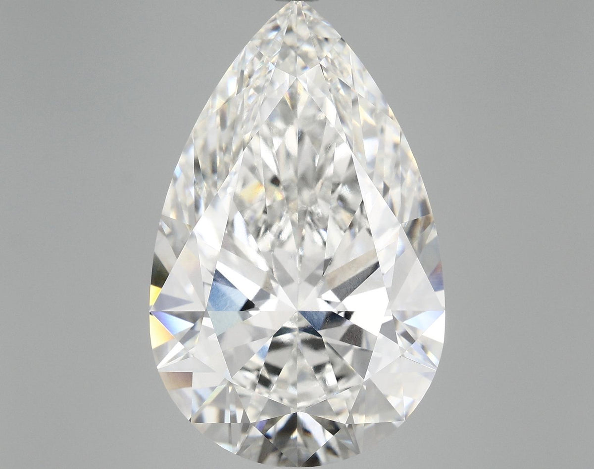 10.26 Carat Pear Shaped Ideal Cut VVS2 IGI Certified Lab Grown Diamond
