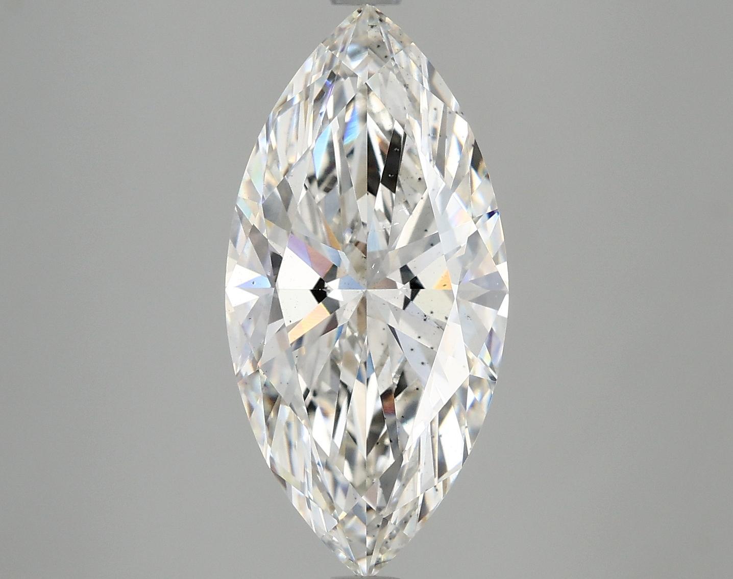 4.01 Carat Marquise Shaped Ideal Cut SI1 IGI Certified Lab Grown Diamond