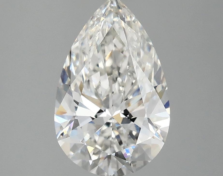 2.02 Carat Pear Shaped Ideal Cut VVS2 IGI Certified Lab Grown Diamond