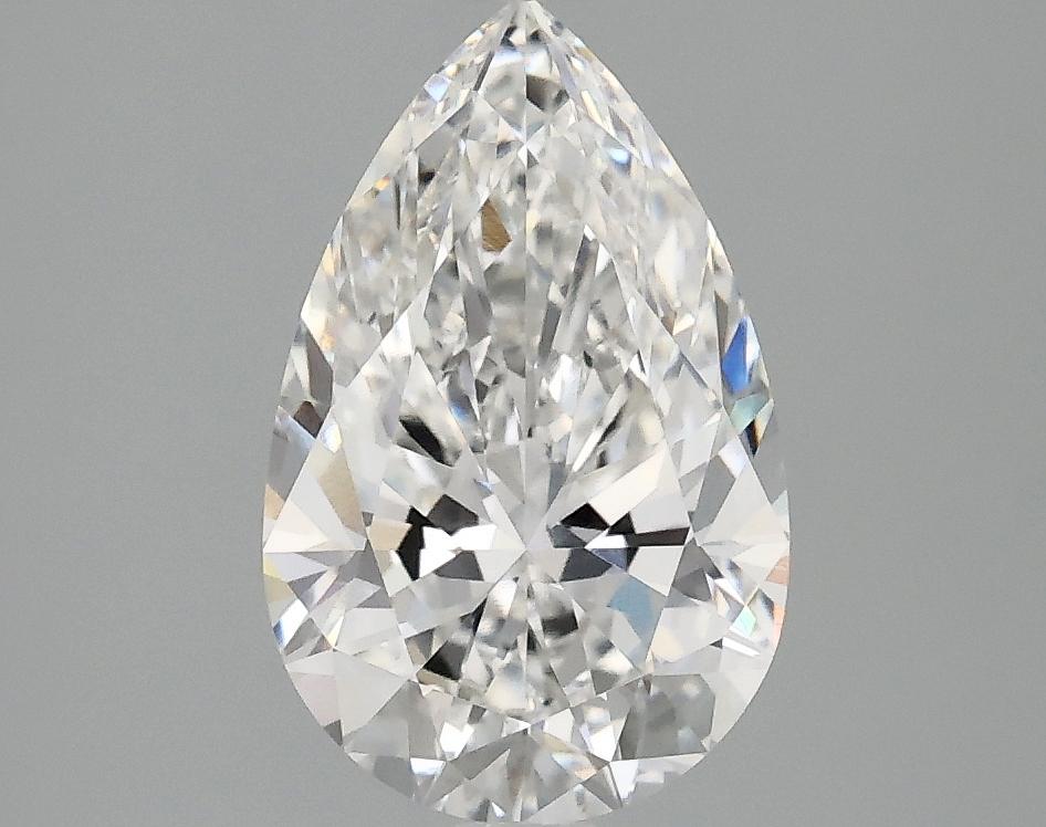 2.05 Carat Pear Shaped Ideal Cut VS1 IGI Certified Lab Grown Diamond