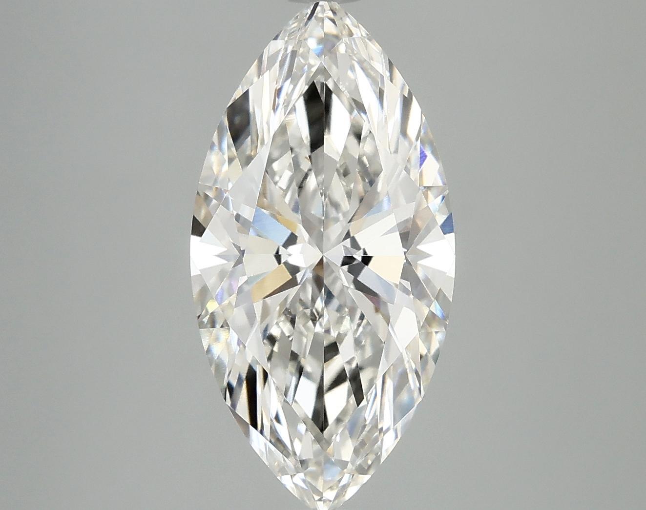 3.52 Carat Marquise Shaped Ideal Cut VVS2 IGI Certified Lab Grown Diamond