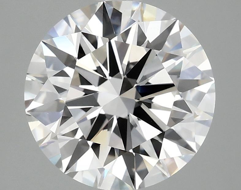 3.07 Carat Round Shaped Ideal Cut VVS2 IGI Certified Lab Grown Diamond