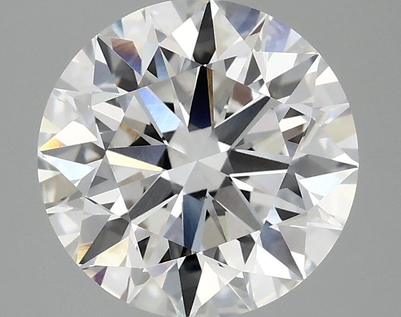 3.09 Carat Round Shaped Excellent Cut VVS2 IGI Certified Lab Grown Diamond