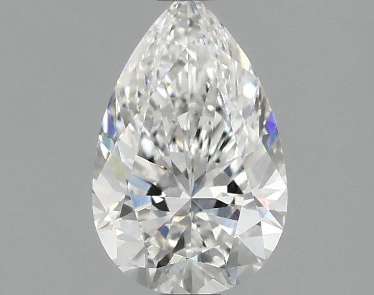 1.08 Carat Pear Shaped Ideal Cut VVS2 IGI Certified Lab Grown Diamond