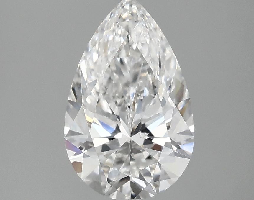 1.55 Carat Pear Shaped Ideal Cut VVS2 IGI Certified Lab Grown Diamond