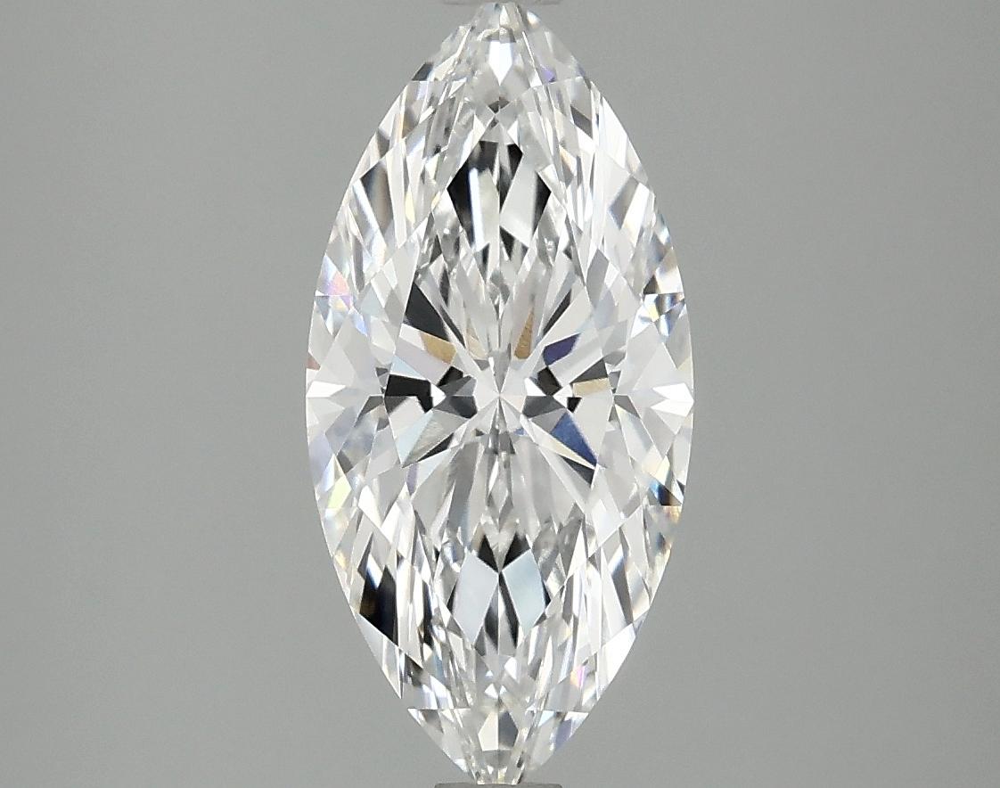 2.09 Carat Marquise Shaped Excellent Cut VVS2 IGI Certified Lab Grown Diamond