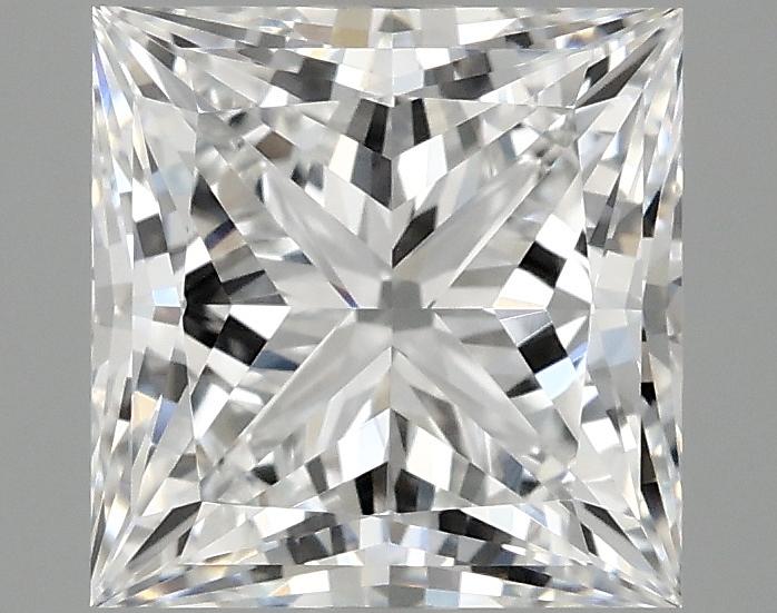 2.08 Carat Princess Shaped Ideal Cut VVS2 IGI Certified Lab Grown Diamond