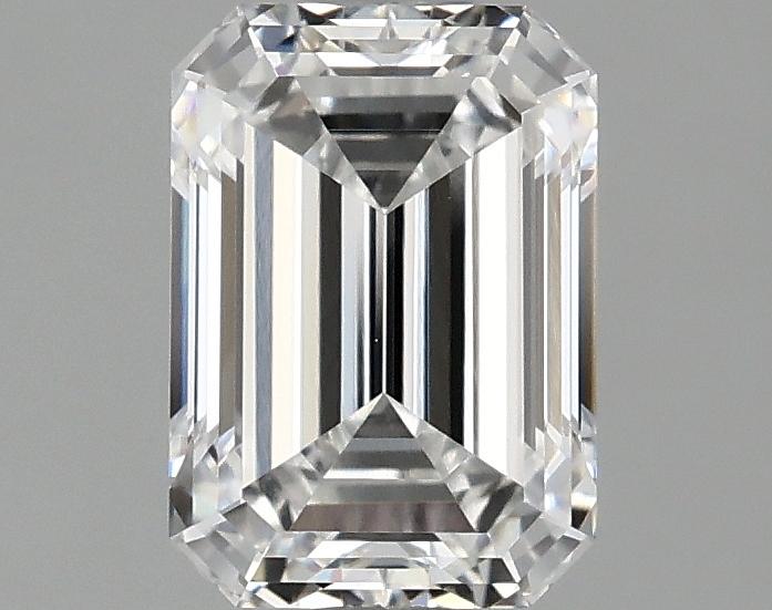 1.02 Carat Emerald Shaped Ideal Cut VVS1 IGI Certified Lab Grown Diamond